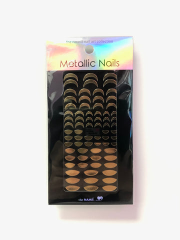Sylphkiss - Metallic Nail Stickers - Mgold-004