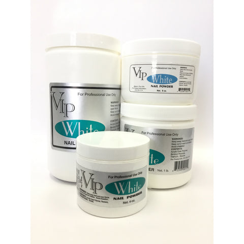 Vip White Acrylic Powder 16oz