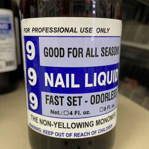 999 - Purple Nail Liquid Monomer (MMA) 008oz