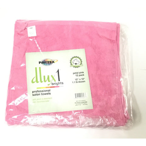Partex - Salon Towels: Petal Pink 16” x 29”(12pc)