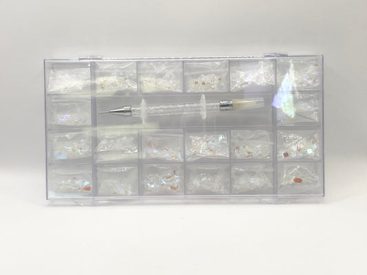 Gel-le - Luxury Rhinestone Kit #1 (Clear)