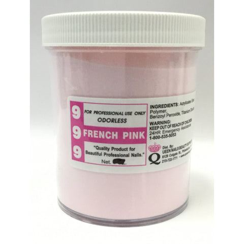 999 French Pink Acrylic Powder 16oz