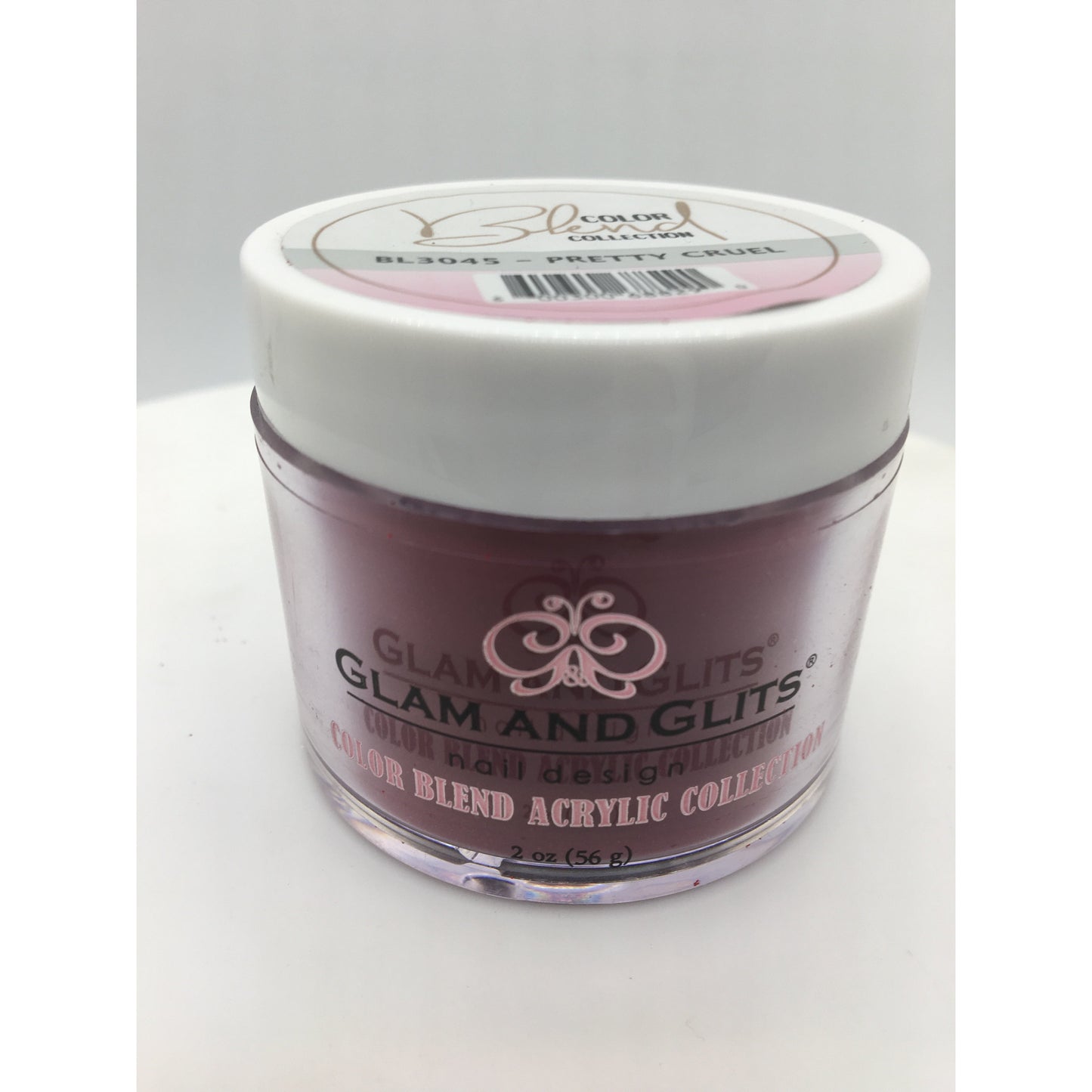Glam And Glits - Color Blend Acrylic Powder - BL3045 Pretty Cruel 2oz
