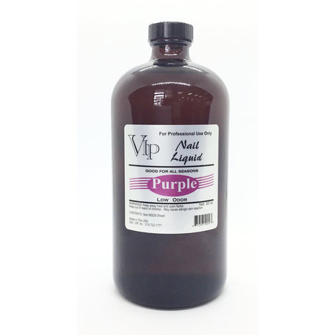 Vip - Purple Nail Liquid Monomer (MMA) 032oz