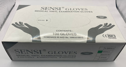 Sensi Vinyl Gloves - Small