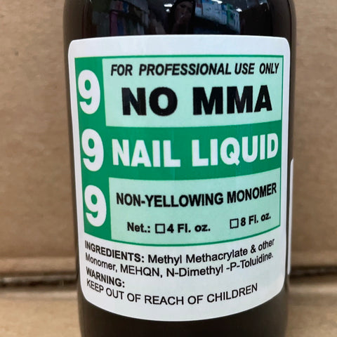 999 - Purple Nail Liquid Monomer (No MMA) 004oz