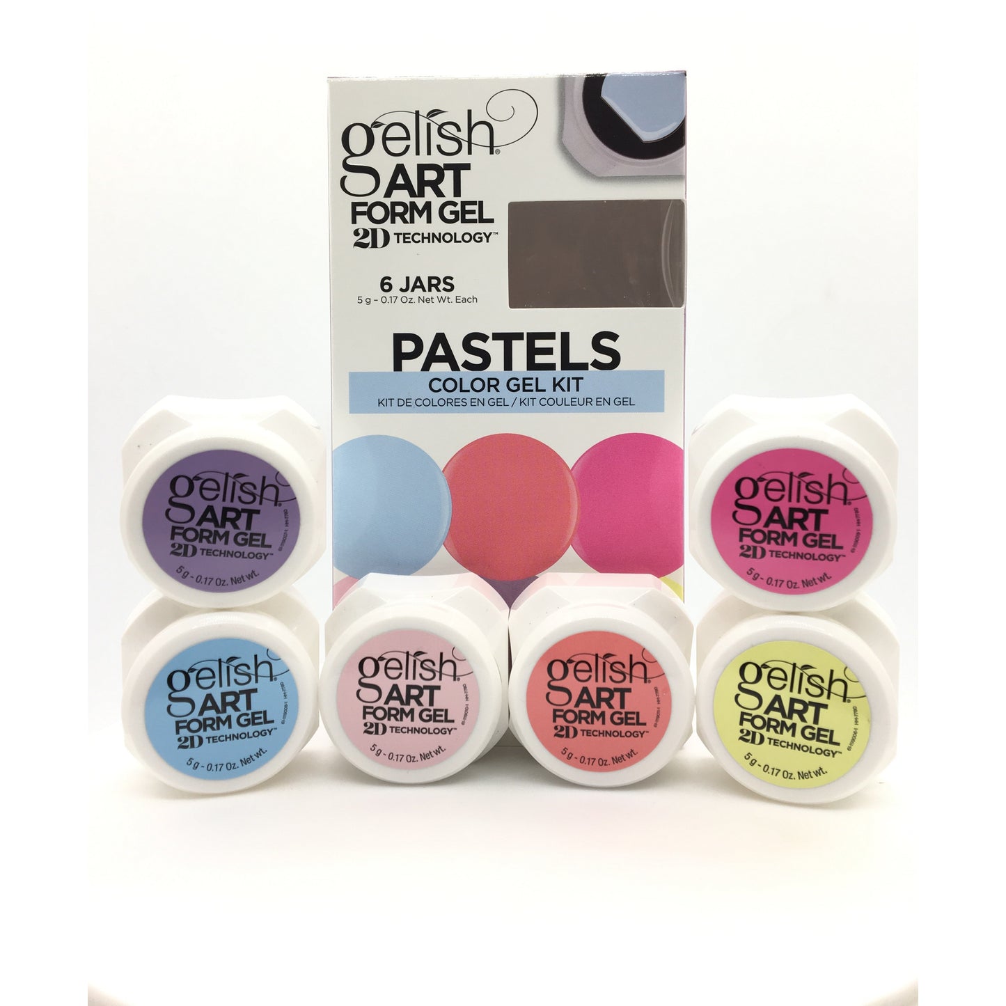 Gelish Art Form Gel 2D Pastels Color Gel