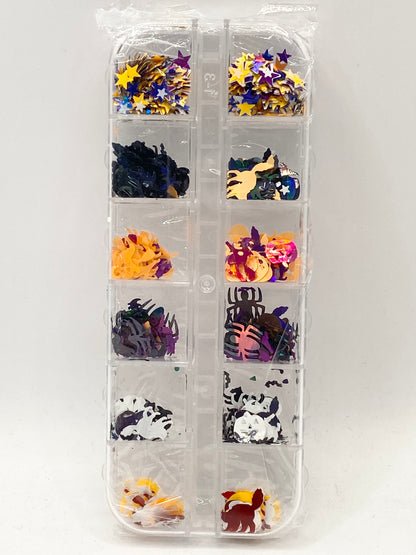 Queens - Confetti Halloween Stars - QSS-03