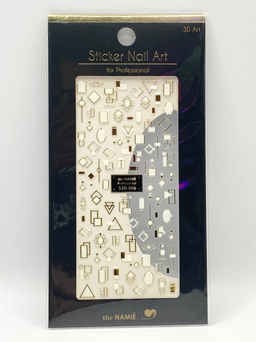 Sylphkiss - Sticker Nail Art - S3D-006