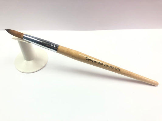 Gel-Le - Art Brush Wood Handle #18 (Not Pressed)