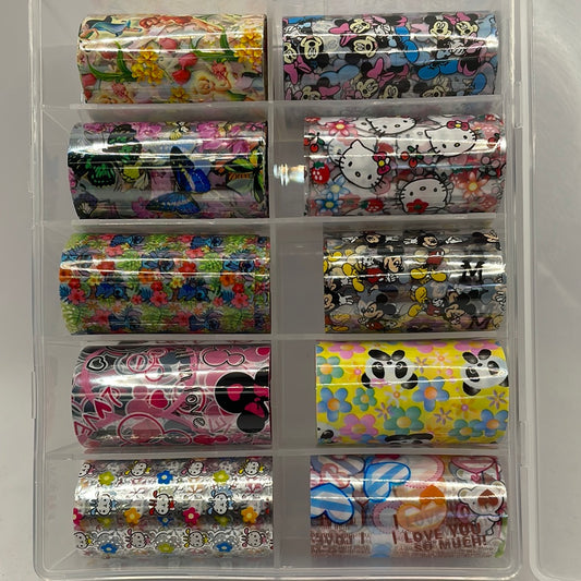 Queen - Assorted Nail Foil - Foils05