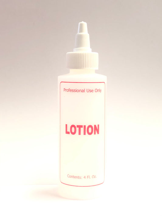 Empty "Lotion" Bottles