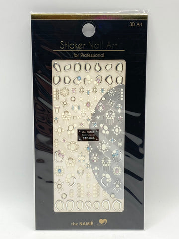 Sylphkiss - Sticker Nail Art - S3D-046