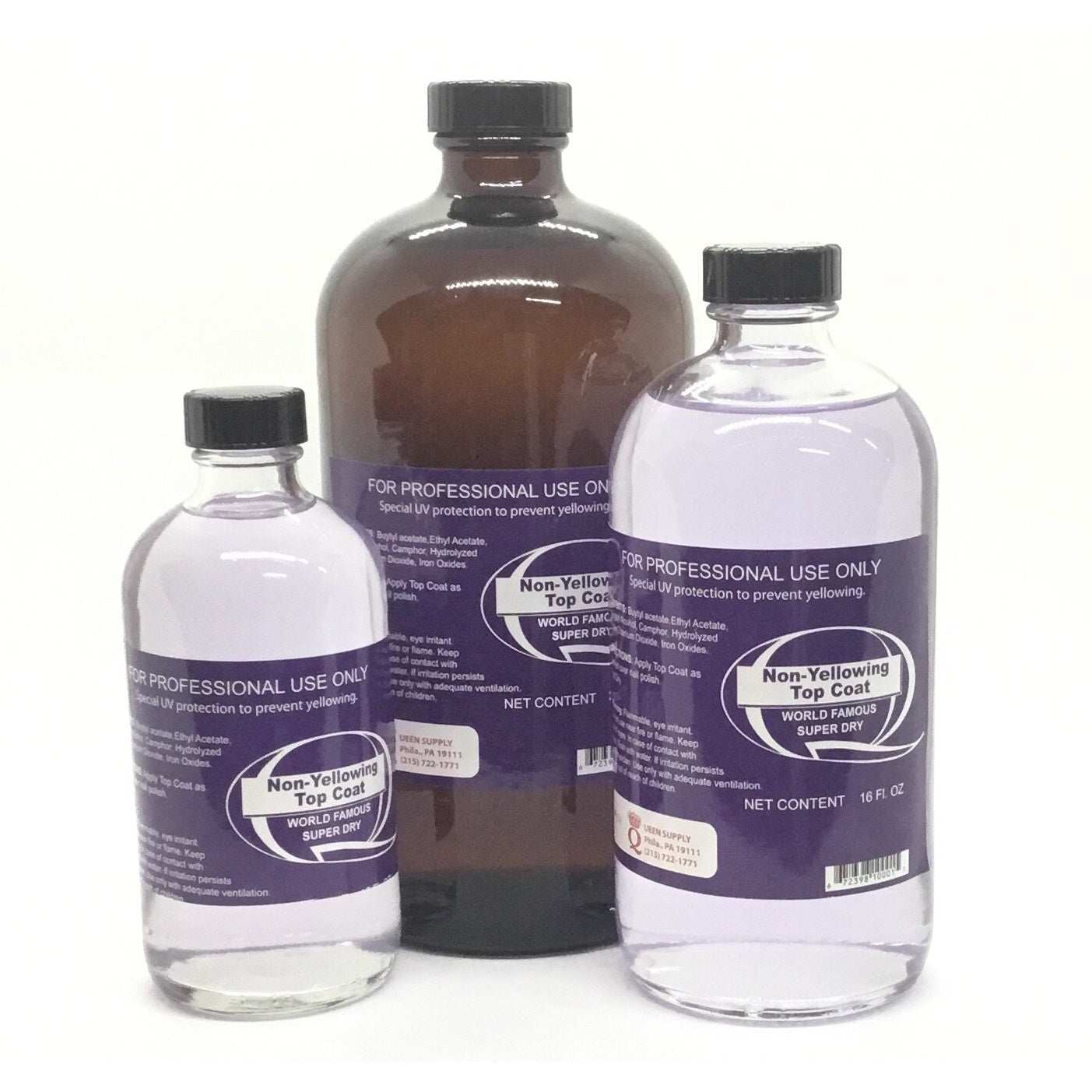 Queens - Non-Yellowing Top Coat 32oz