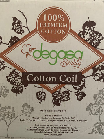 NEW WHOLESALE DEGASA BEAUTY COTTON SQUARE 100 CT SOLD BY CASE