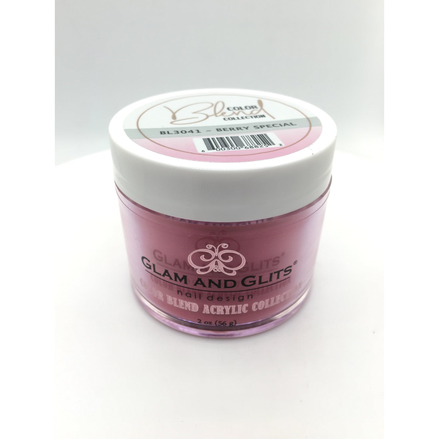 Glam And Glits - Color Blend Acrylic Powder - BL3041 Berry Special 2oz