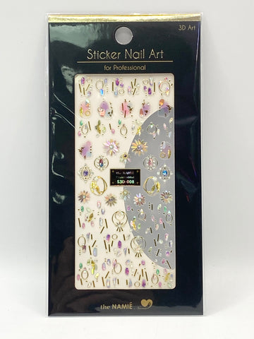 Sylphkiss - Sticker Nail Art - S3D-008