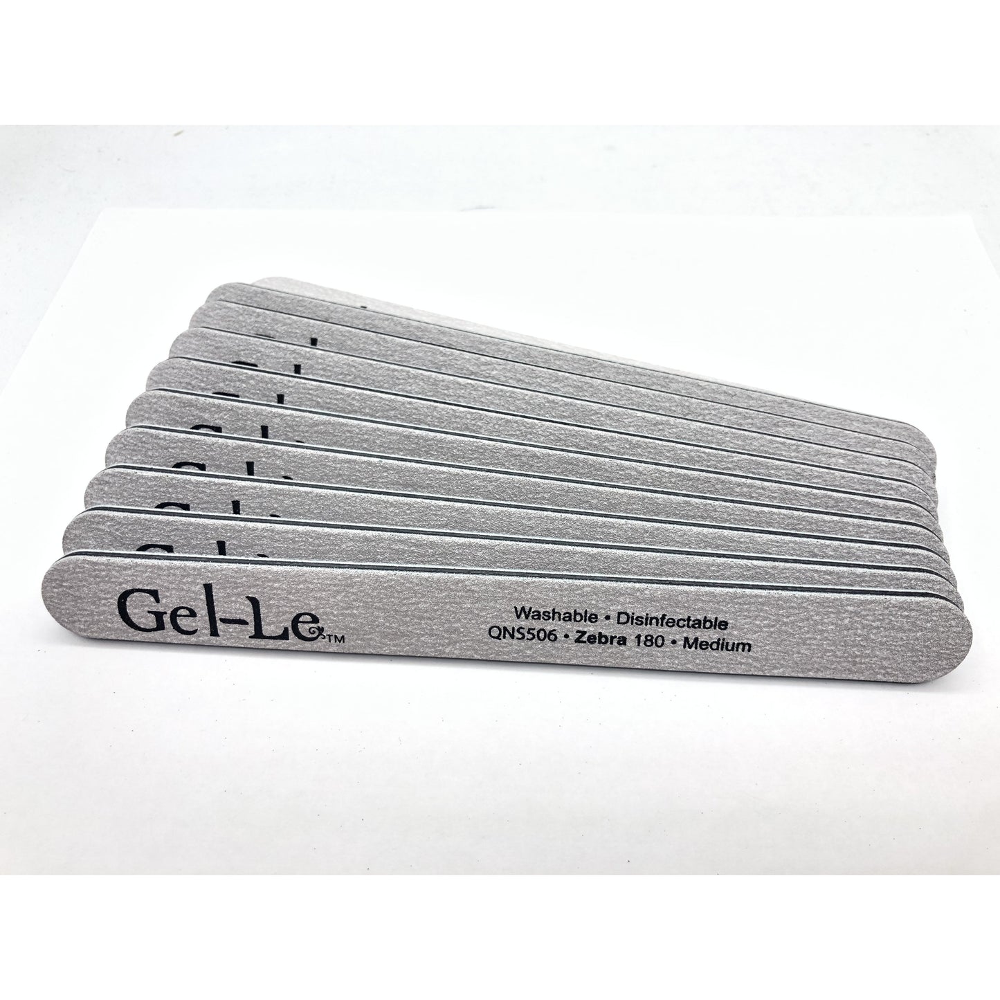 Gel-Le - Zebra Files - QNS506 180/180 Grit (1pc)