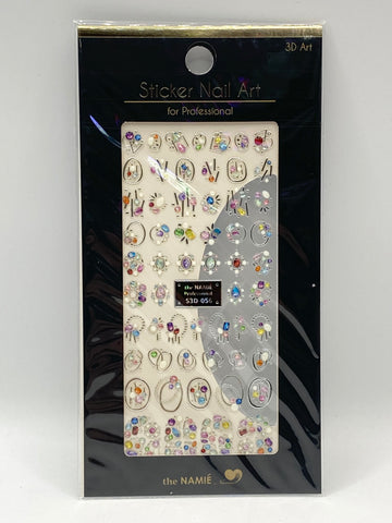 Sylphkiss - Sticker Nail Art - S3D-056