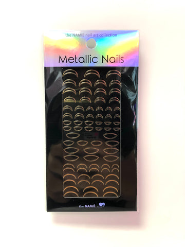 Sylphkiss - Metallic Nail Stickers - Mgold-005