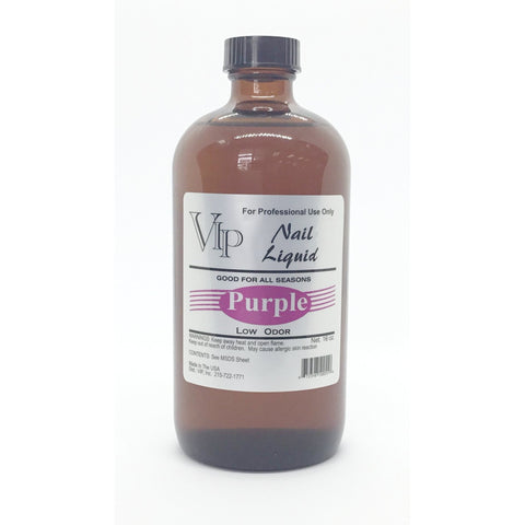 Vip - Purple Nail Liquid Monomer (MMA) 016oz