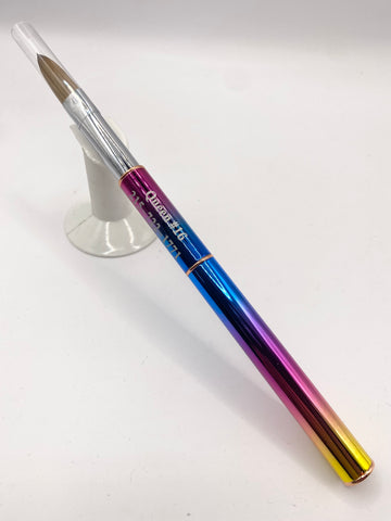 Queens - Kolinsky Acrylic Brushes - Unicorn Handle #16 (Pressed)