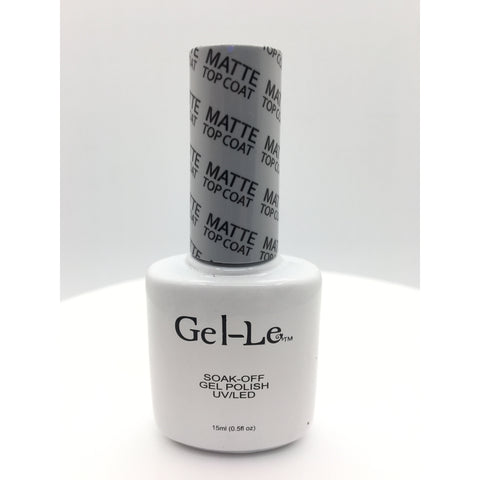 Gel-Le - Matte Top Coat .5oz