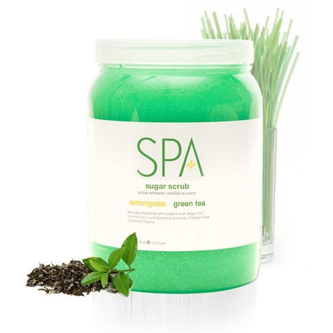 BCL Spa - Lemongrass + Green Tea - Sugar Scrub 64oz