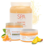 BCL Spa - Mandarin + Mango - Massage Cream 128oz