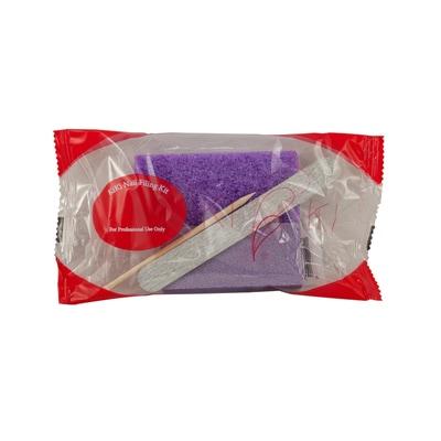 Fiori - Kiki - Disposable Pedicure Pumice Kit - Purple