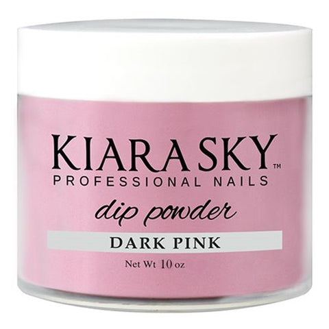 Kiara Sky Dip Powder - 402DM Dark Pink 10oz(Dip Powder)