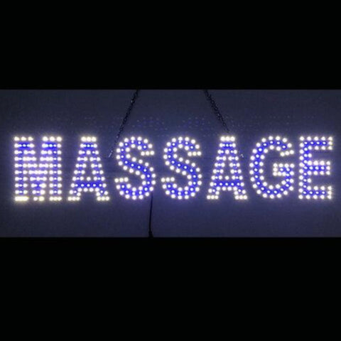 EPL - "Massage" LED Hanging Sign