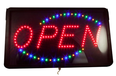 WS - "OPEN" LED Sign