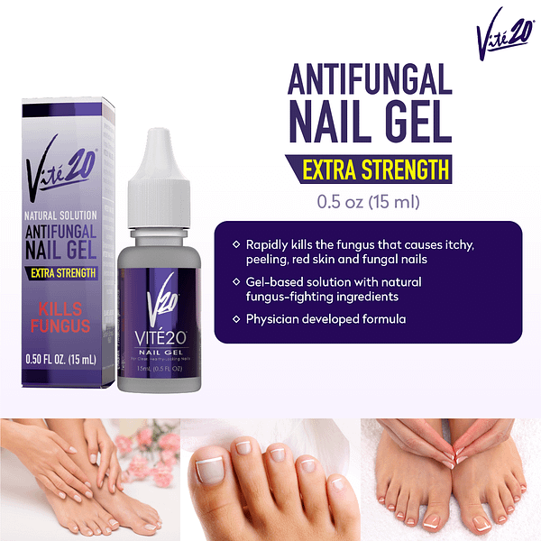 Vite20 - Anti-Fungal Solution - Gel .5oz