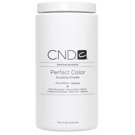 CND - Perfect Color Sculpting Powder - Pure White Opaque 32oz