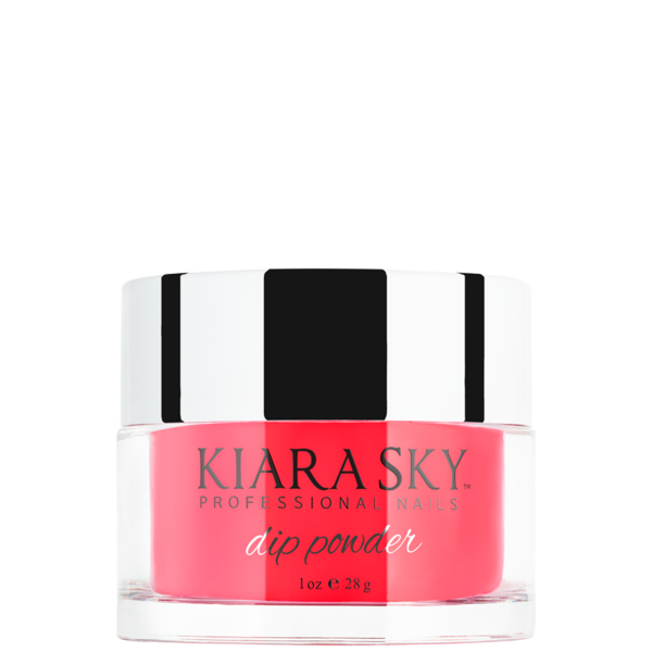 Kiara Sky - 101 Red Hot Glow 1oz(Glow Dip Powder)