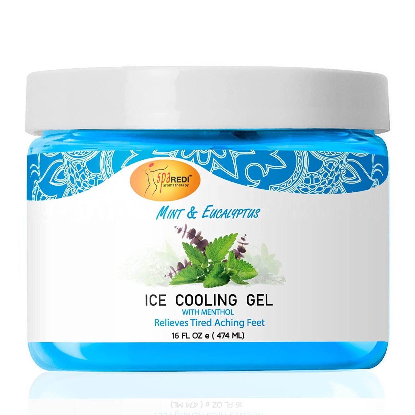 Spa Redi - Cooling Gel - Mint & Eucalyptus 16oz