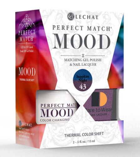 Lechat - Perfect Match Mood - #43 Sapphire Night .5oz(Duo)