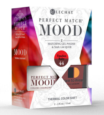 Lechat - Perfect Match Mood - #44 Timeless Ruby .5oz(Duo)