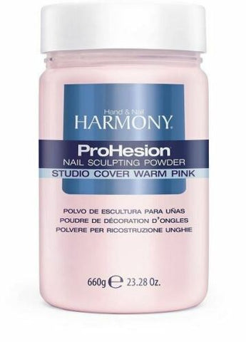 Nail Harmony - Prohesion Nail Sculpting Powder - Studio Cover Warm Pink 23.28oz
