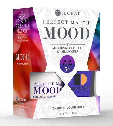 Lechat - Perfect Match Mood - #54 Royal Orchid .5oz(Duo)