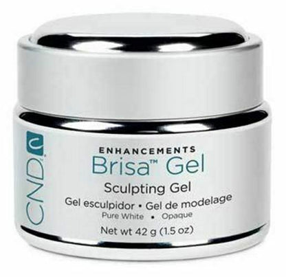 CND - Brisa Sculpting Gel - Pure White (Opaque) 1.5oz