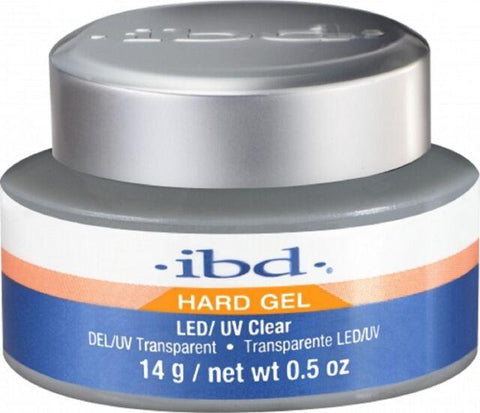 IBD LED/UV Hard Builder Gel - Clear 0.5oz