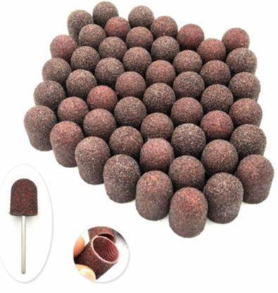 Large Sanding Caps 50pc - Medium Grit