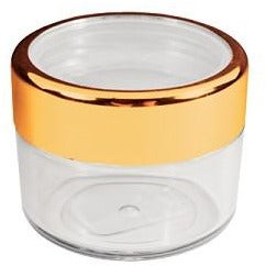 Gold Rim Jar