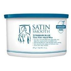 Satin Smooth - Wax Pot - Titanium Blue Hard Wax 14oz.