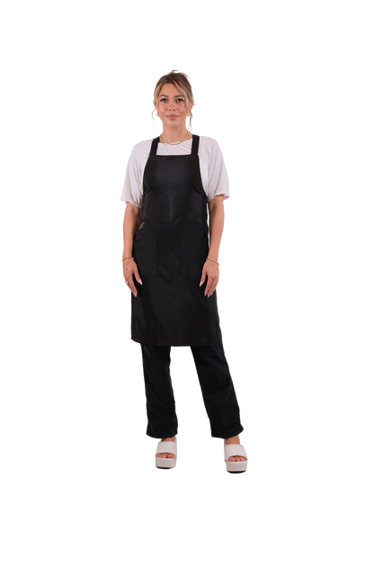 Therapispa - Apron Tie Strap Velcro  - Black