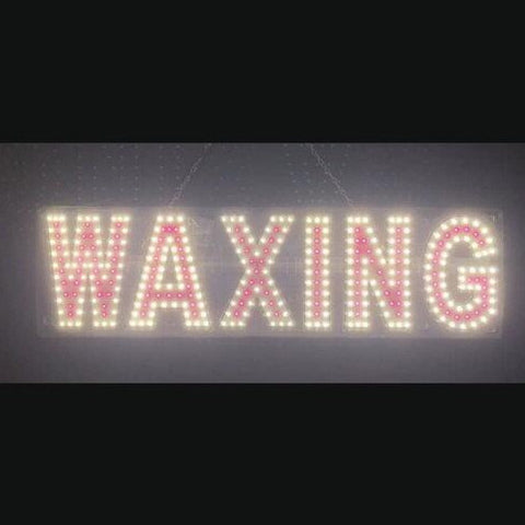 EPL - "Waxing" LED Hanging Sign