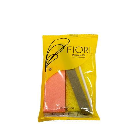 Fiori - Kiki - Disposable Pedicure Pumice Kit - Yellow
